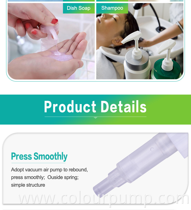 Plastic Pump Liquid Soap Dispenser Hand Pump Water